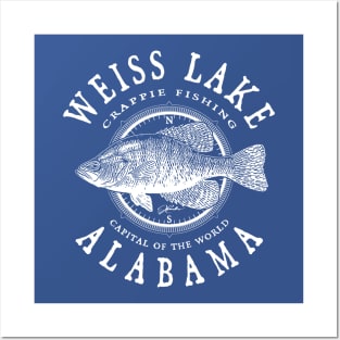 Weiss Lake, Alabama, Crappie Posters and Art